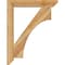 Ekena Millwork Westlake Slat Rough Sawn Bracket, Western Red Cedar, 4"W x 30"D x 38"H BKT04X30X38WTL06RWR - alternate 4